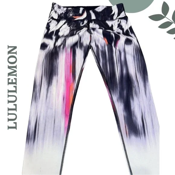 Lululemon Wunder Under Pant | Engineered Mirage Deep Indigo | Size 10 - Picture 4 of 7